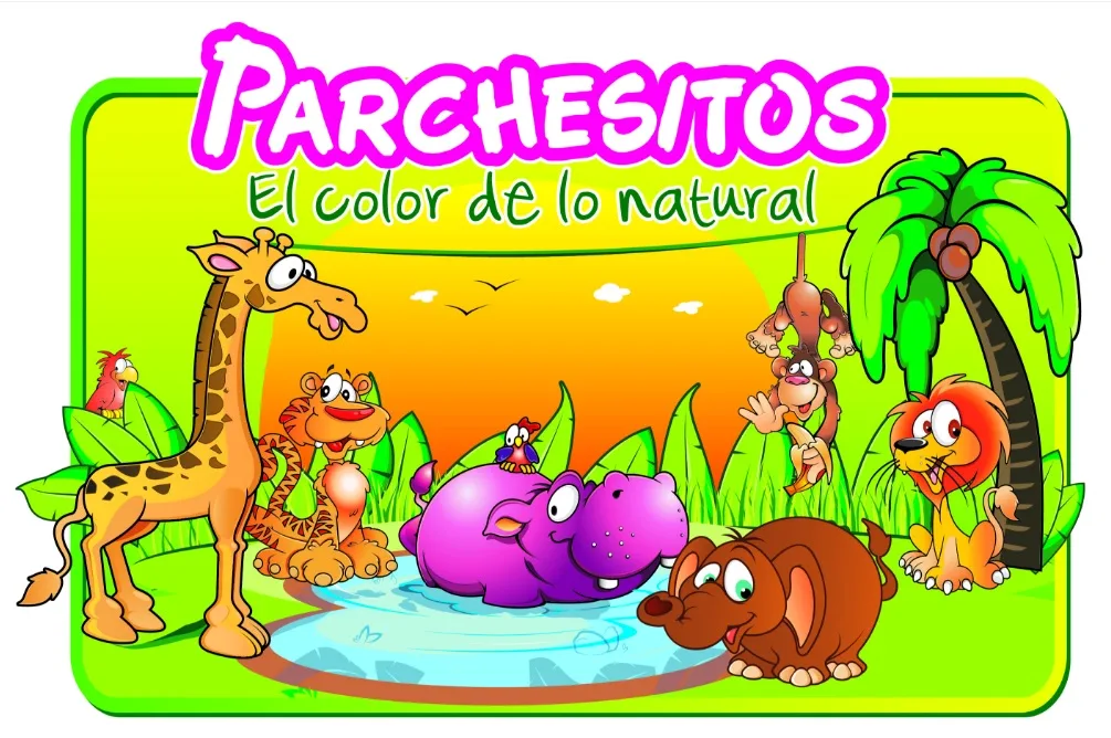 Parchesitos El color de lo natural