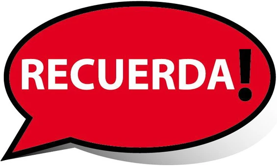 RECUERDA!