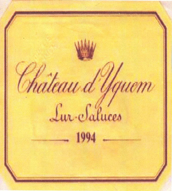 CHATEAU D'YQUEM LUR - SALUCES