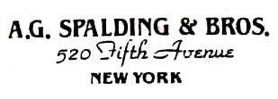 A.G. SPALDING & BROS.