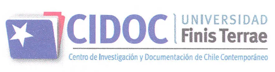 CIDOC UNIVERSIDAD FINIS TERRAE, CENTRO DE INVESTIGACION Y DOCUMENTACION DE CHILE CONTEMPORANEO.