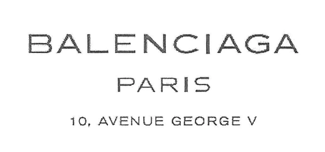 BALENCIAGA PARIS 10, AVENUE GEORGE V