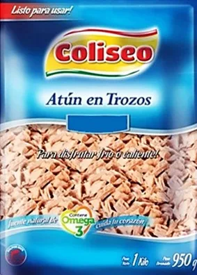 COLISEO ATÚN EN TROZOS