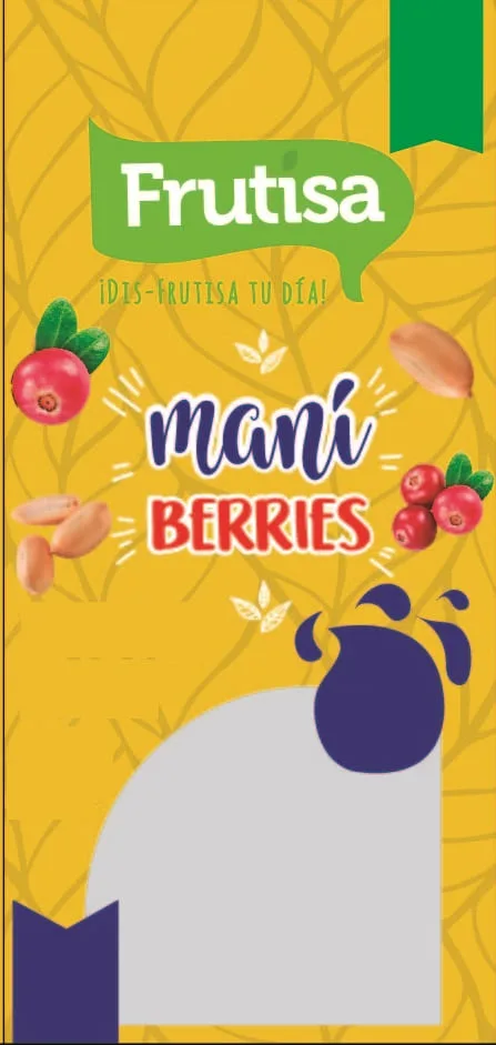 FRUTISA ¡DIS-FRUTISA TÚ DÍA! MANÍ BERRIES