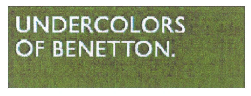 UNDERCOLORS OF BENETTON