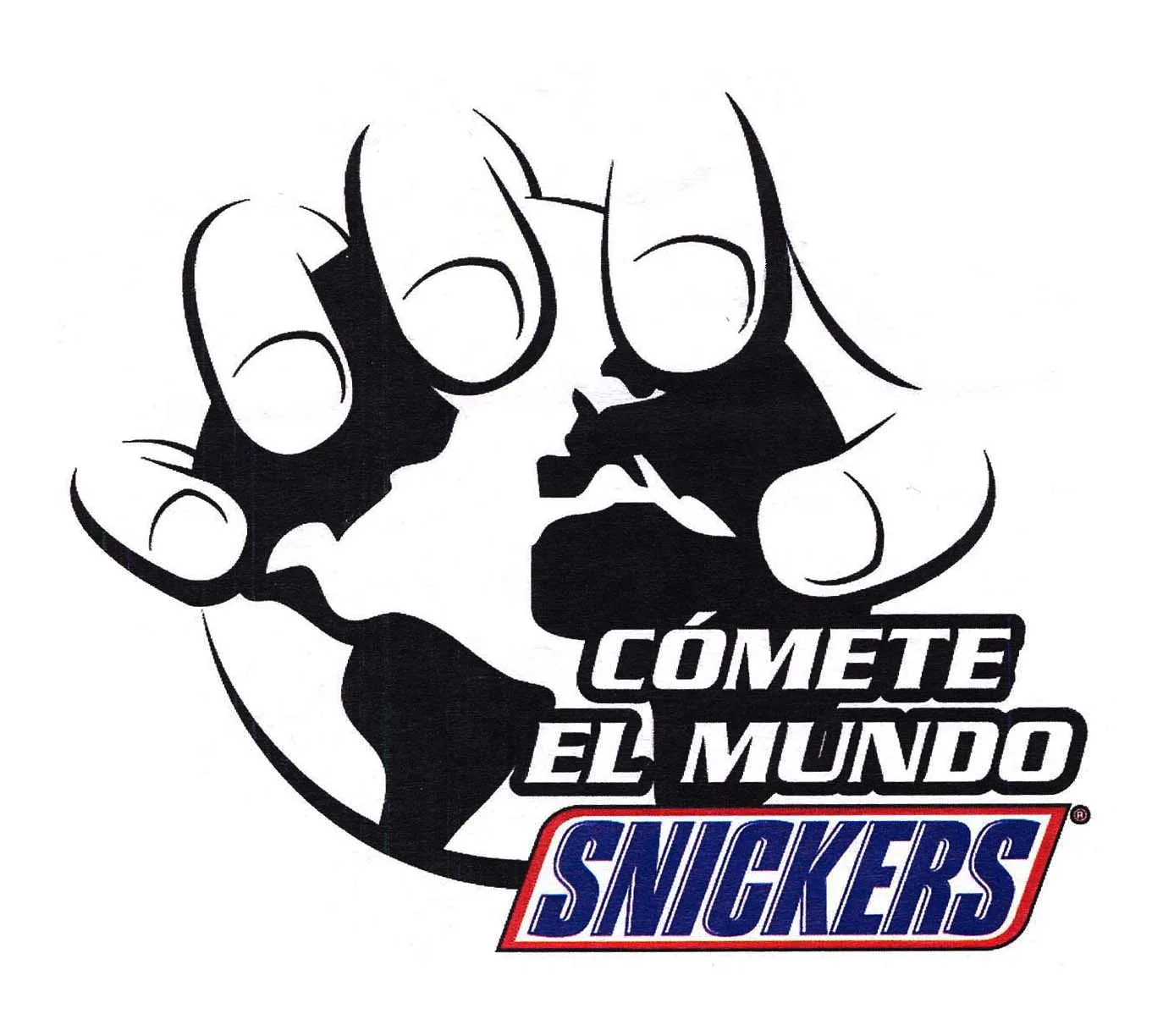 COMETE EL MUNDO SNICKERS