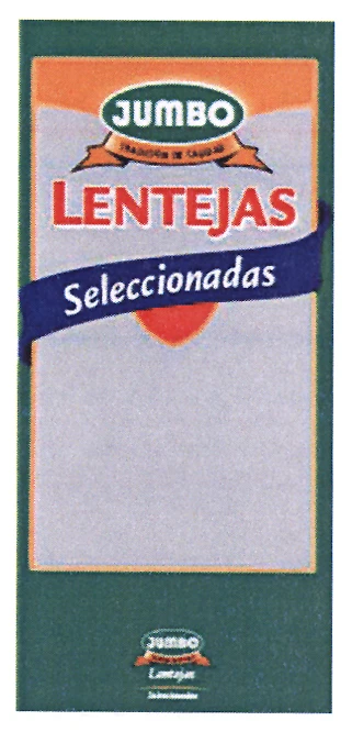 JUMBO, LENTEJAS SELECCIONADAS