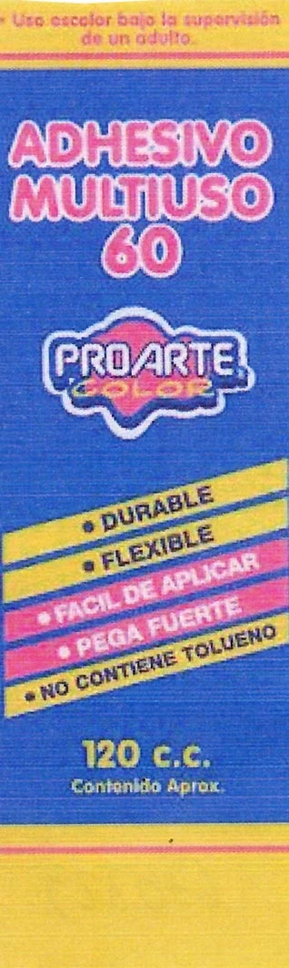 ADHESIVO MULTIUSO PROARTE COLOR