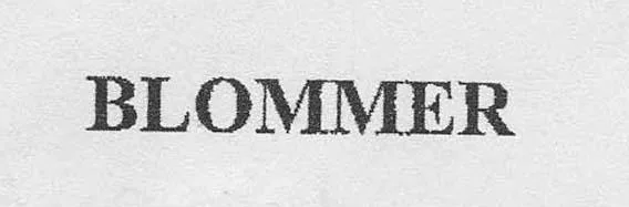 BLOMMER