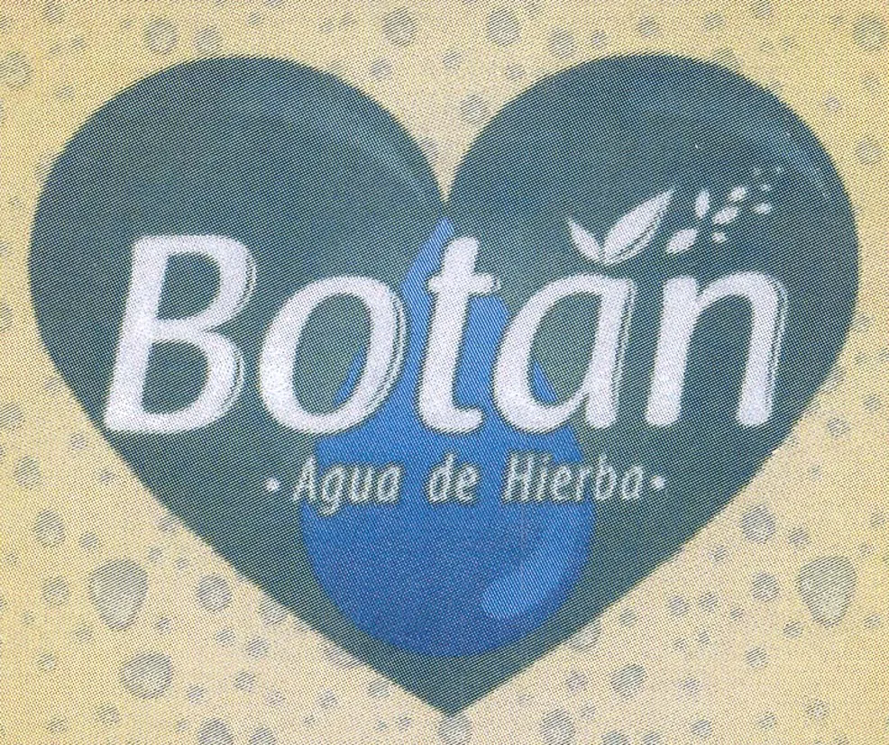 BOTAN, AGUA DE HIERBA