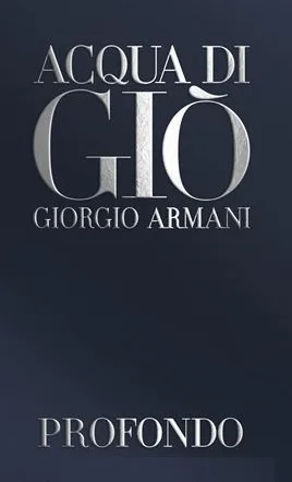 ACQUA DI GIÒ GIORGIO ARMANI PROFONDO