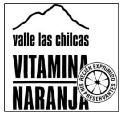 VALLE LAS CHILCAS VITAMINA NARANJA RECIÉN EXPRIMIDO SIN PRESERVANTES