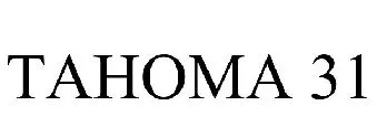 TAHOMA 31