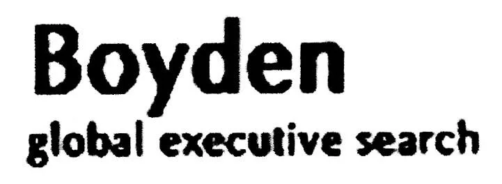 BOYDEN GLOBAL EXECUTIVE SEARCH