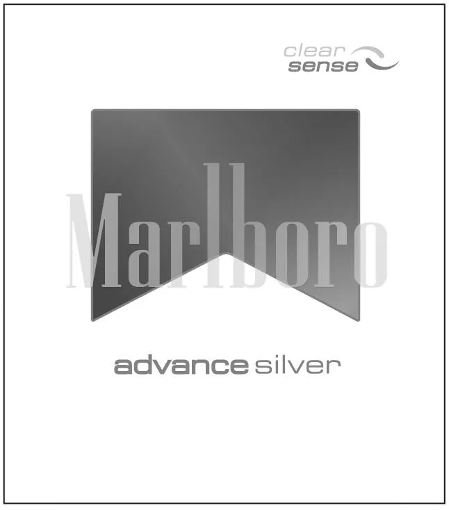 CLEAR SENSE MARLBORO ADVANCE SILVER