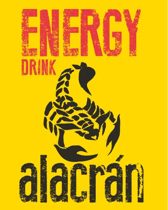 Energy drink alacrán