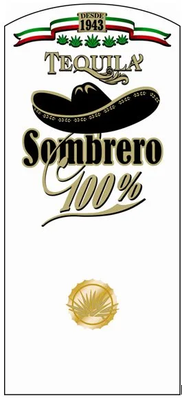 TEQUILA SOMBRERO 100%