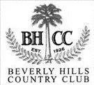BH CC EST. 1926 BEVERLY HILLS COUNTRY CLUB