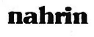 NAHRIN
