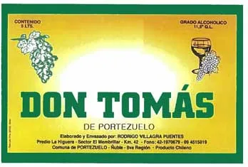 DON TOMAS DE PORTEZUELO