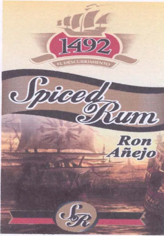 1492 EL DESCUBRIMIENTO SPICED RUM RON AÑEJO SR