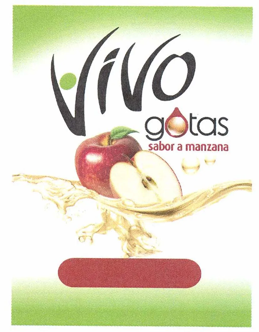 VIVO GOTAS SABOR A MANZANA