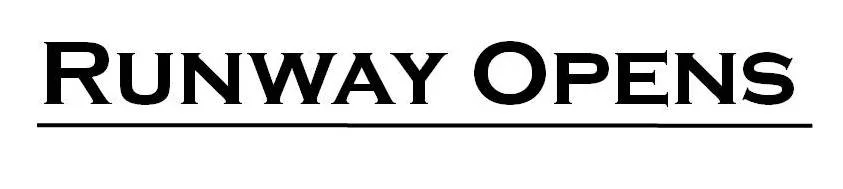 Runway Opens