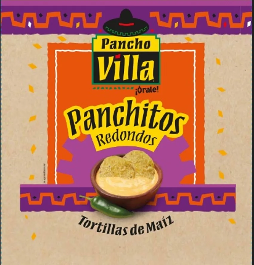 PANCHO VILLA ORALE PANCHITOS REDONDOS TORTILLAS DE MAIZ
