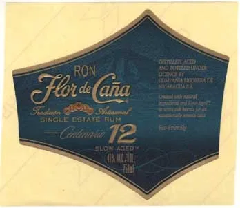 RON FLOR DE CAÑA 12 CENTENARIO