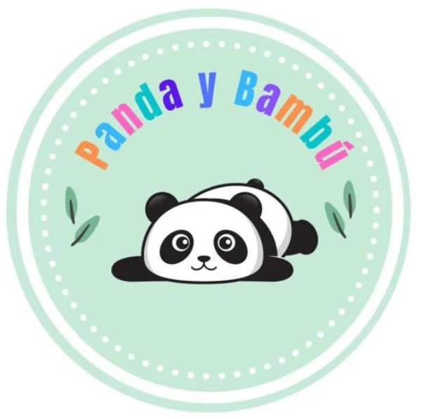 Panda y bambú