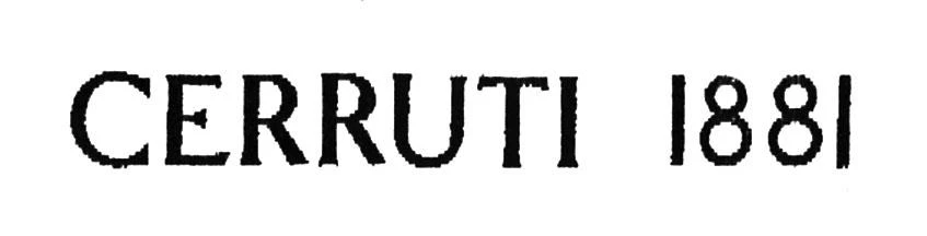 CERRUTI 1881