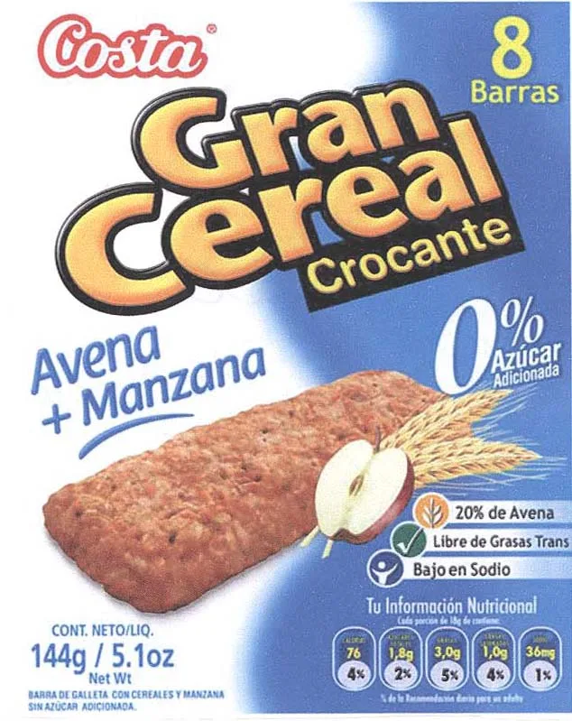 COSTA GRAN CEREAL CROCANTE