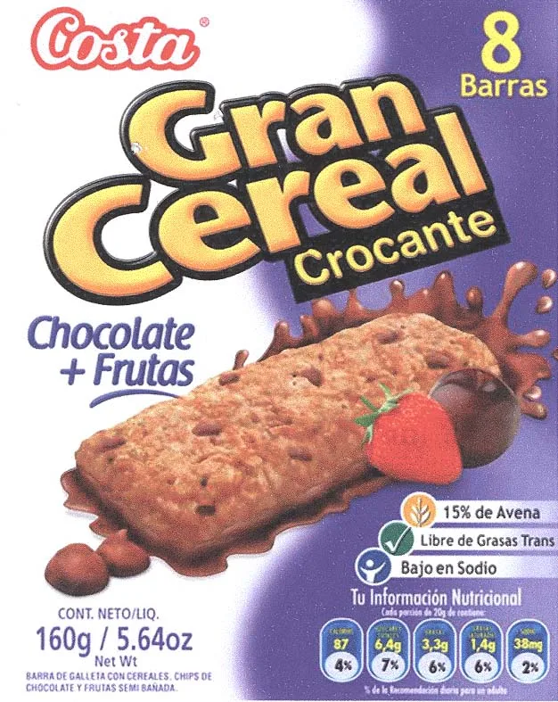 COSTA GRAN CEREAL CROCANTE