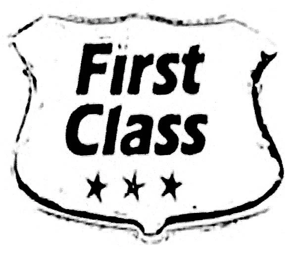 FIRST CLASS