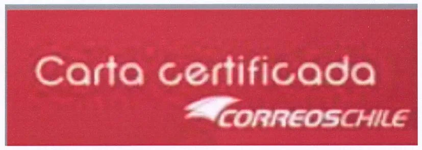 CARTA CERTIFICADA CORREOSCHILE
