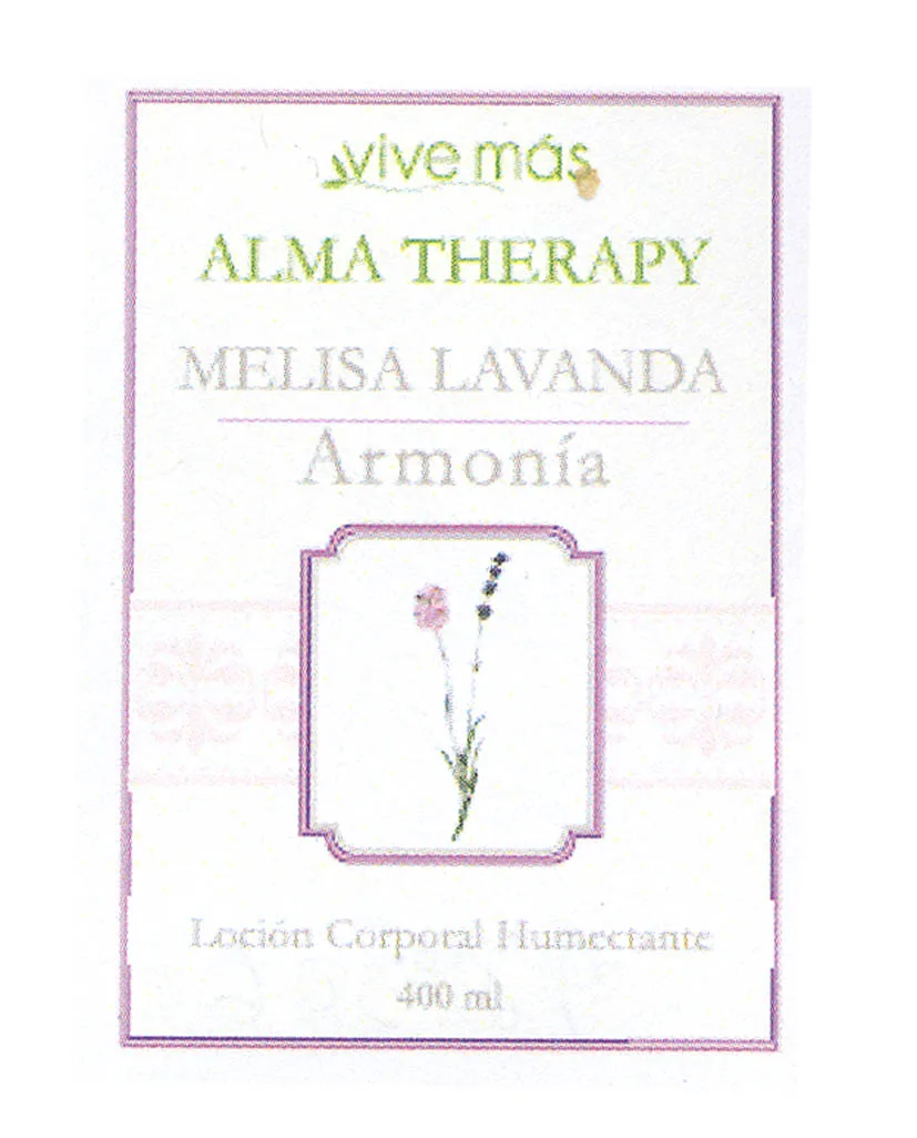 VIVE MAS ALMA THERAPY MELISA LAVANDA ARMONIA
