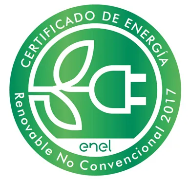 Enel Certificado de Energía Renovable No Convencional 2017