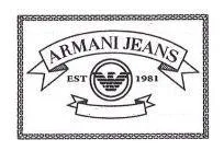 ARMANI JEANS EST 1981