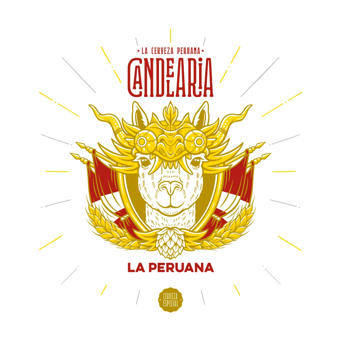LA CERVEZA PERUANA CANDELARIA LA PERUANA