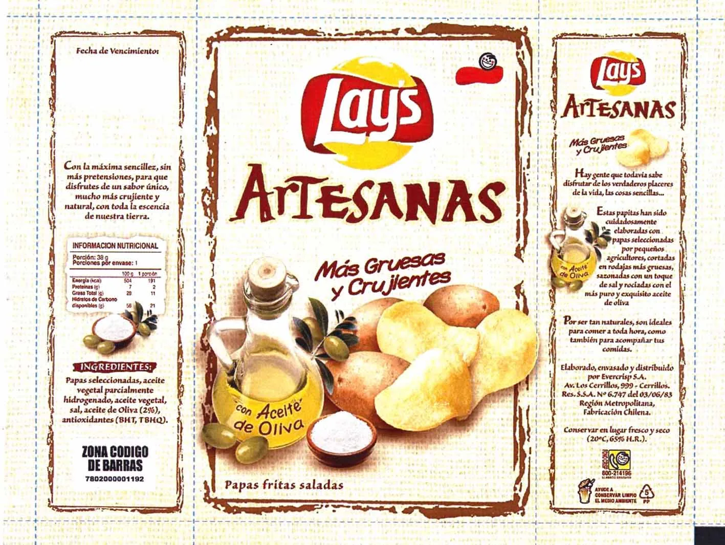 LAY'S ARTESANAS