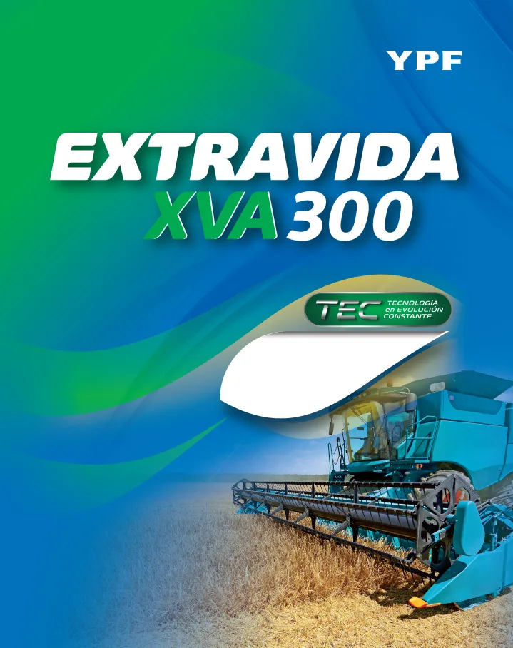 YPF EXTRAVIDA XVA 300 TEC TECNOLOGÍA EN EVOLUCIÓN CONSTANTE
