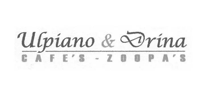 ULPIANO & DRINA / CAFE'S -  ZOOPA'S