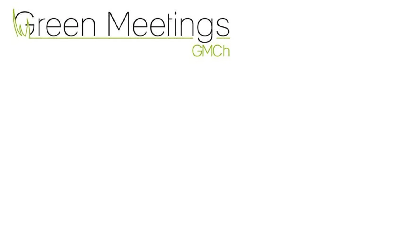 GMCH GREEN MEETINGS