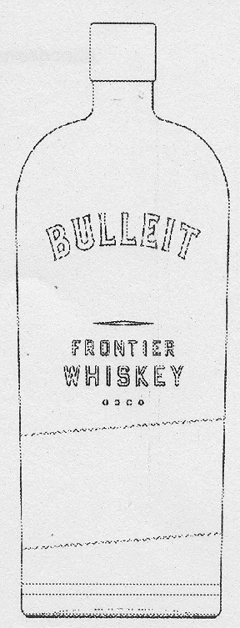 BULLEIT FRONTIER WHISKEY
