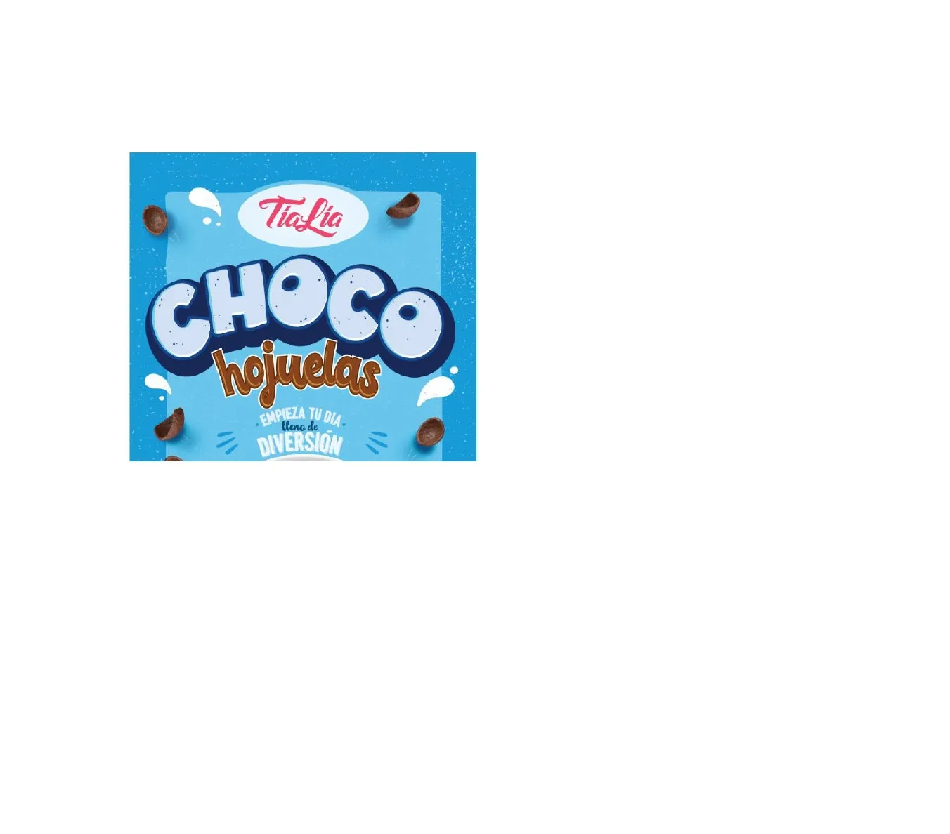 TíaLía CHOCO hojuelas EMPIEZA TU DIA lleno de DIVERSIÓN