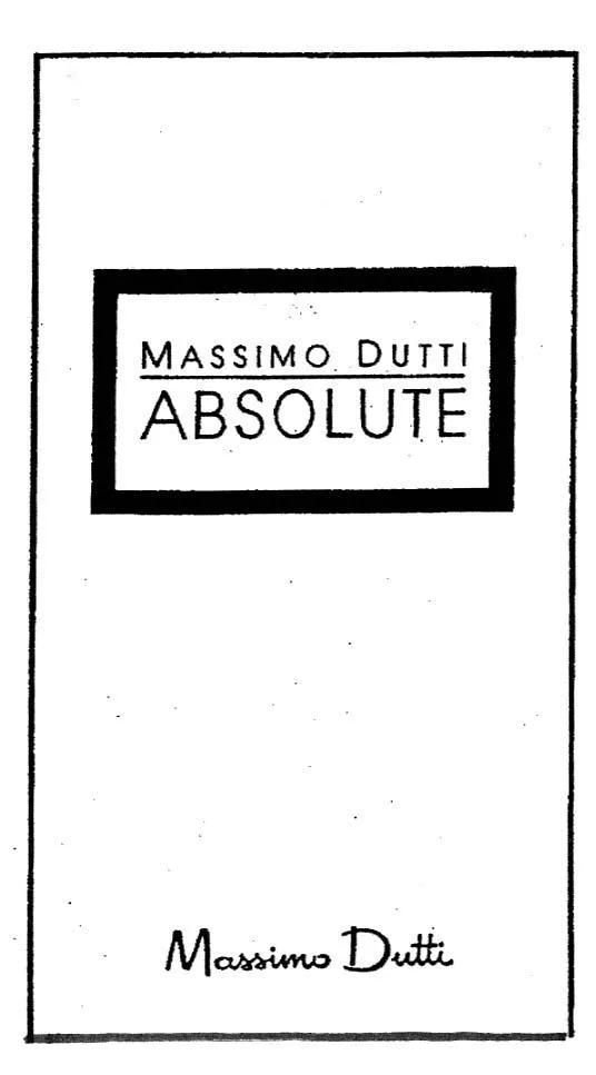 MASSIMO DUTTI ABSOLUTE