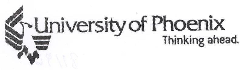 UNIVERSITY OF PHOENIX THINKING AHEAD