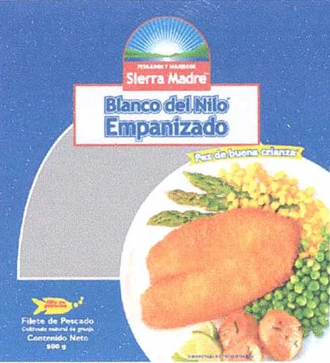 SIERRA MADRE BLANCO DEL NILO EMPANIZADO