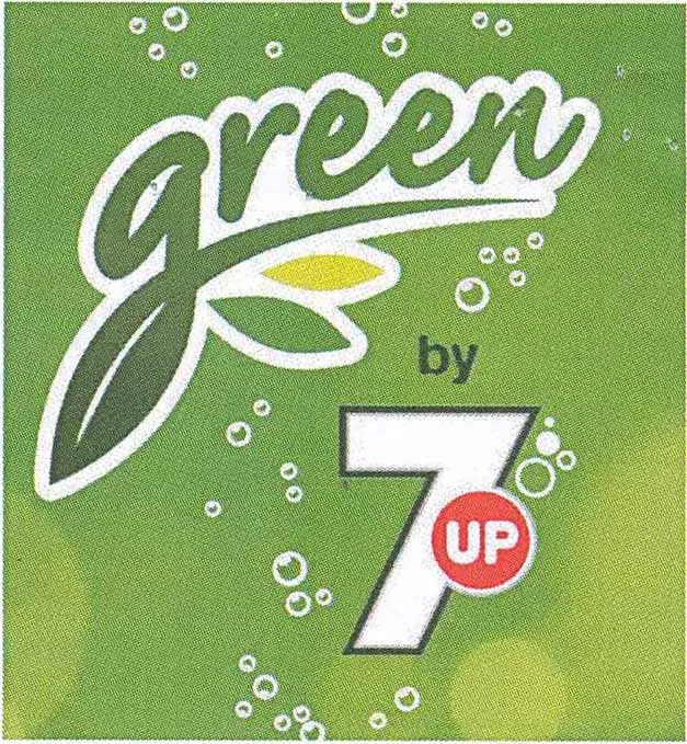 GREEN BY 7 UP