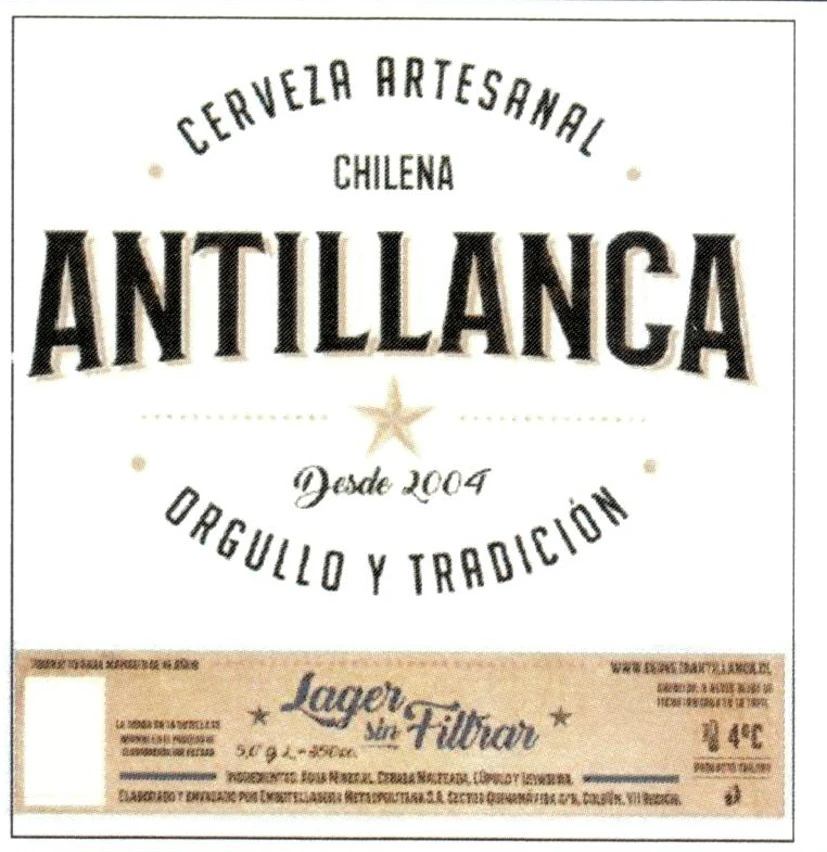 ANTILLANCA LAGER SIN FILTRAR